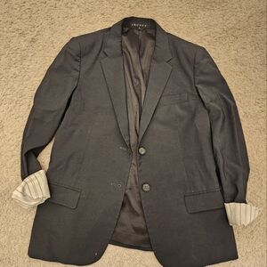 Theory black 100% wool blazer